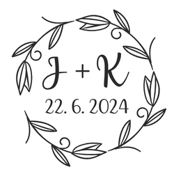 Svatební razítko vzor 11 • COPY-COLOR.cz