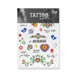 Tetovačky - dočasné tetování na A4 s vlastním motivem