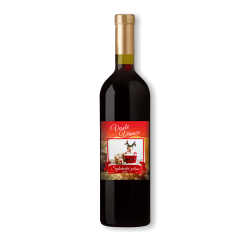 Červené víno s vlastní etiketou, Etiketa VÁNOCE 2