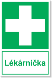 Lékárnička - PVC samolepka