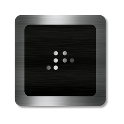 CEDULKY PRO NEVIDOMÉ (Braillovo písmo) - Označení patra výtahu - 8 patro
