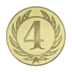 Kovový emblém - 4. místo (097)