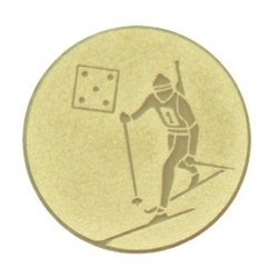 Kovový emblém - BIATLON (047)