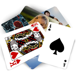 Hrací karty s vlastním potiskem - Poker 56 ks