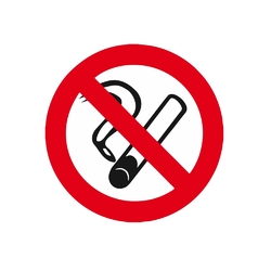 Zákaz kouření - Samolepka 
