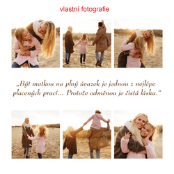 Polštář ke DNI MATEK s vlastními fotografiemi - více motivů
