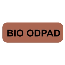 BIOODPAD - Samolepka na popelnice