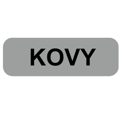 KOVY - Samolepka na popelnice