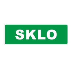  SKLO - Samolepka na popelnice