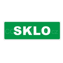 SKLO - Samolepka na popelnice - více variant