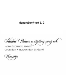 Novoročenka BEZ POTISKU A850 - PF 2026