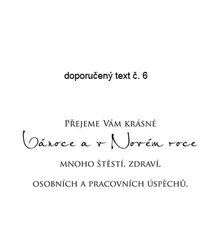 Novoročenka BEZ POTISKU A820 - PF 2026