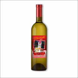 Bílé víno s vlastní etiketou, Etiketa MIKULÁŠ