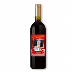 Červené víno s vlastní etiketou, Etiketa MIKULÁŠ