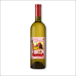 Bílé víno s vlastní etiketou VELIKONOCE • COPY-COLOR.cz