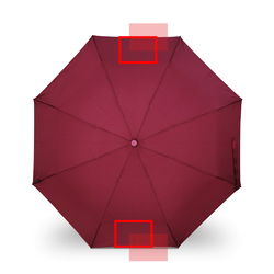 Skládací deštník FASHION - vínová