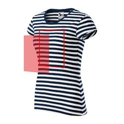 Vodácké triko - VELIKOST 2XL / námořnické tričko dámské