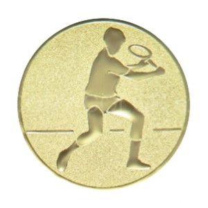 Kovový emblém - TENIS muži (015)