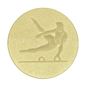 Kovový emblém - GYMNASTIKA (025)