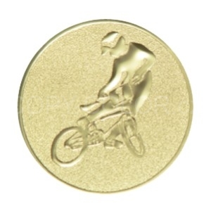 Kovový emblém - BMX, BIKROS (034)
