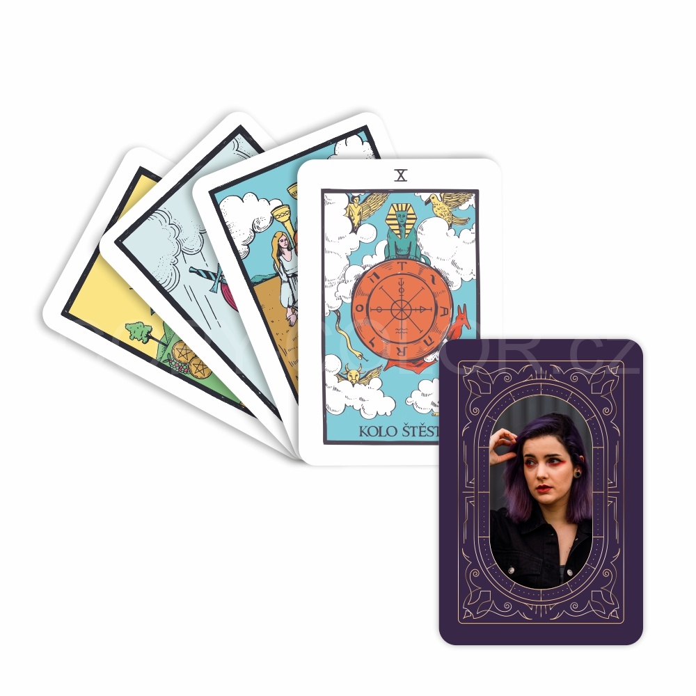Hrací karty s vlastním potiskem - Tarot 78 ks