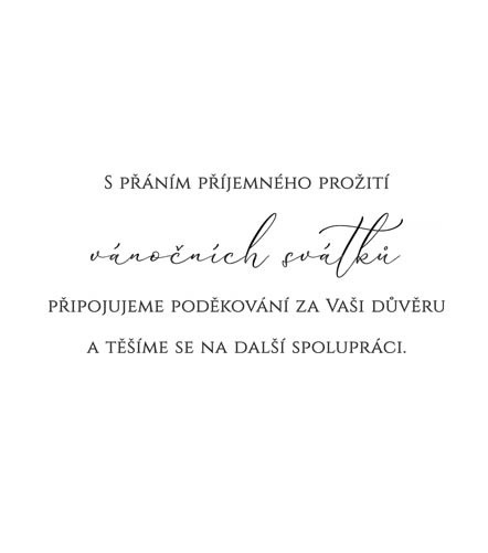 Novoročenka BEZ POTISKU C305 - PF 2026