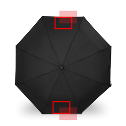 Skládací deštník FASHION - černá