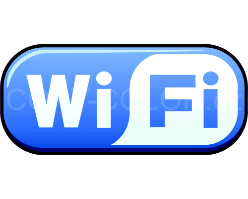 Samolepka WIFI FREE