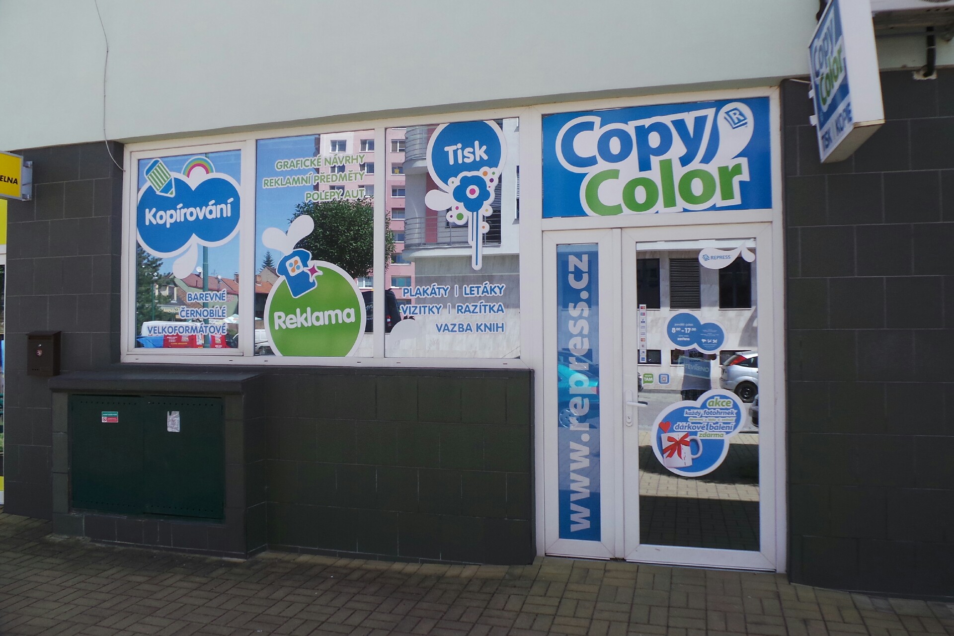 Naše prodejna COPY COLOR v Hodoníně • COPY-COLOR.cz